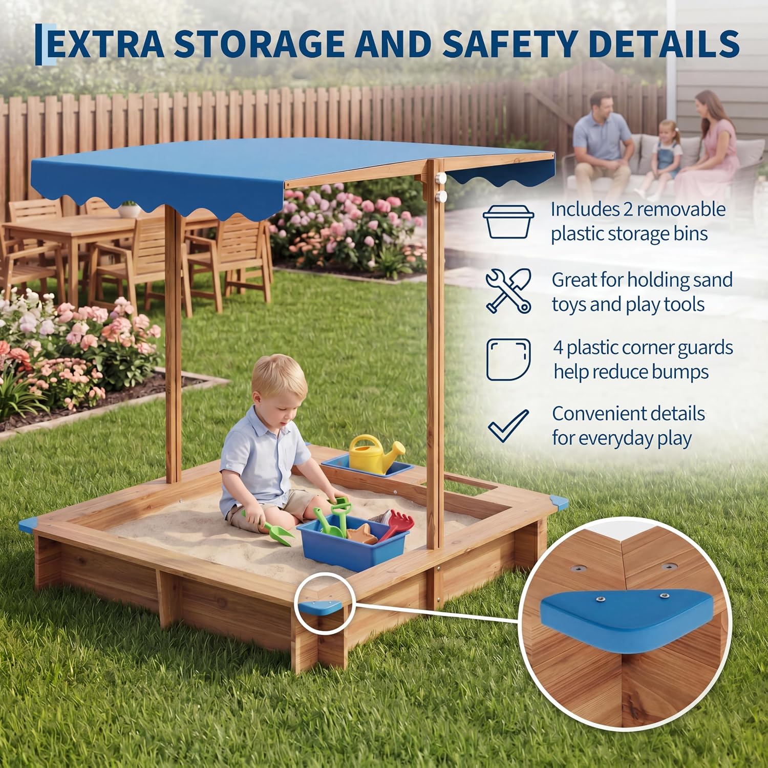 Children Outdoor Sand Pit Kids - огляд і ціна Kids Outdoor Area