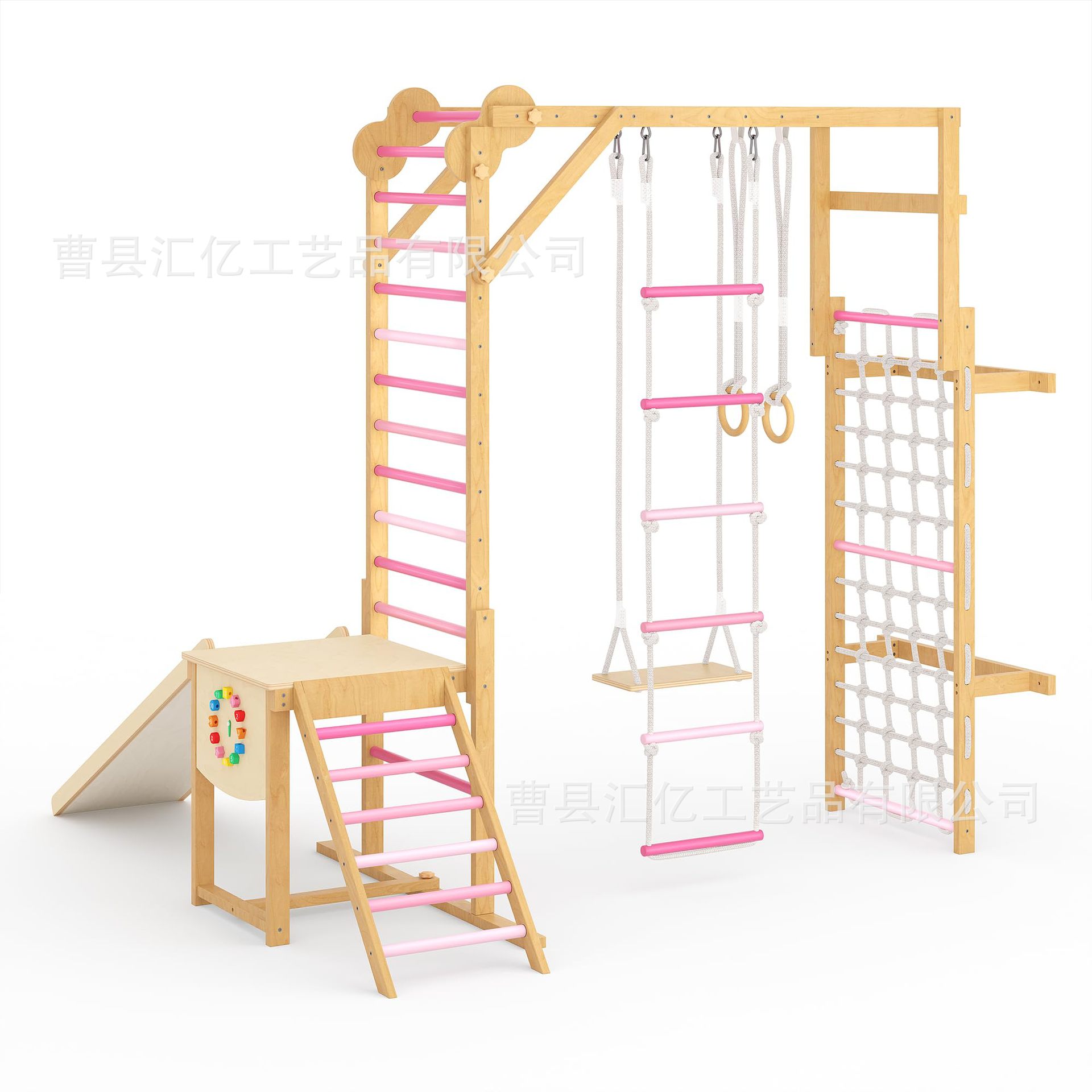 Indoor Solid Wood Kids Physica - огляд і ціна Kids Outdoor Climbing Frame