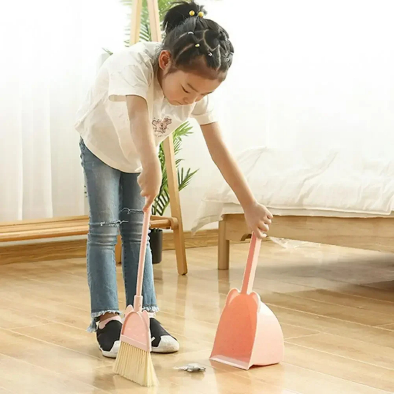 Mini Children Broom and Dustpa - огляд і ціна Kids Outdoor Broom