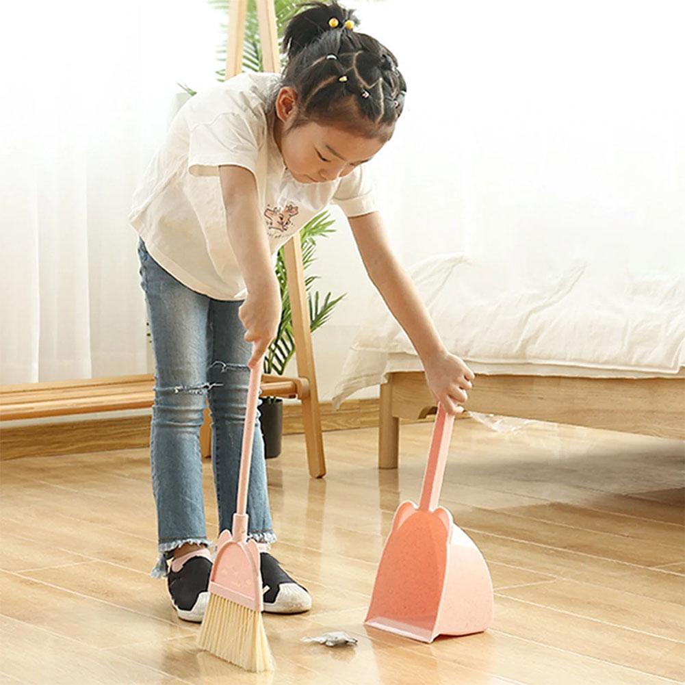 Mini Children Broom and Dustpa - огляд і ціна Kids Outdoor Broom
