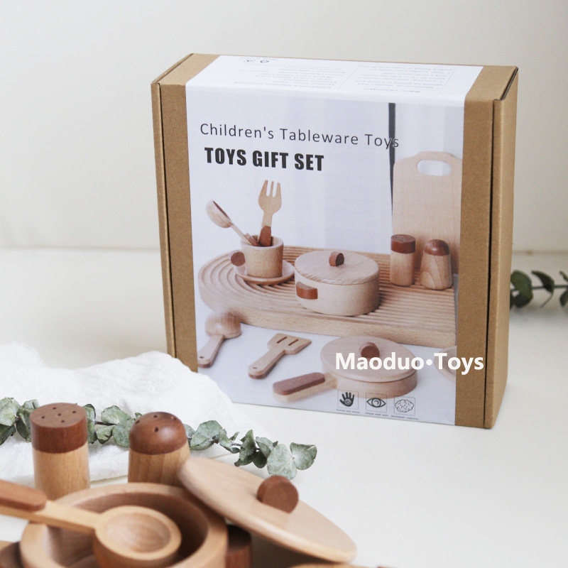 Maoduo Toys Beech Wooden Kids  - огляд і ціна Kids Outdoor Kitchen Accessories