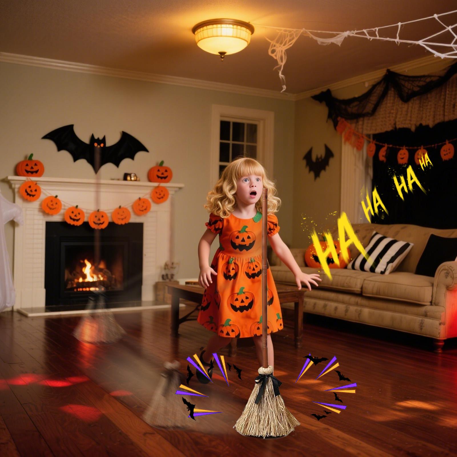 Witch Broom Battery Powered Fu - огляд і ціна Kids Outdoor Broom