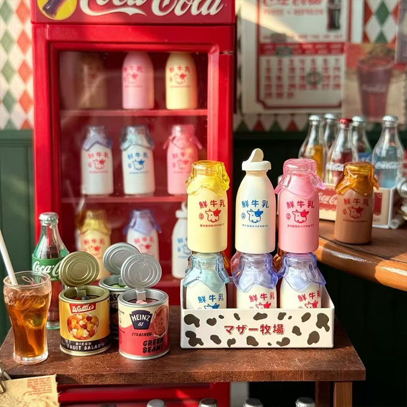 Mini Cola Milk Bottle Set 6 Co - огляд і ціна Kids Outdoor Kitchen Accessories