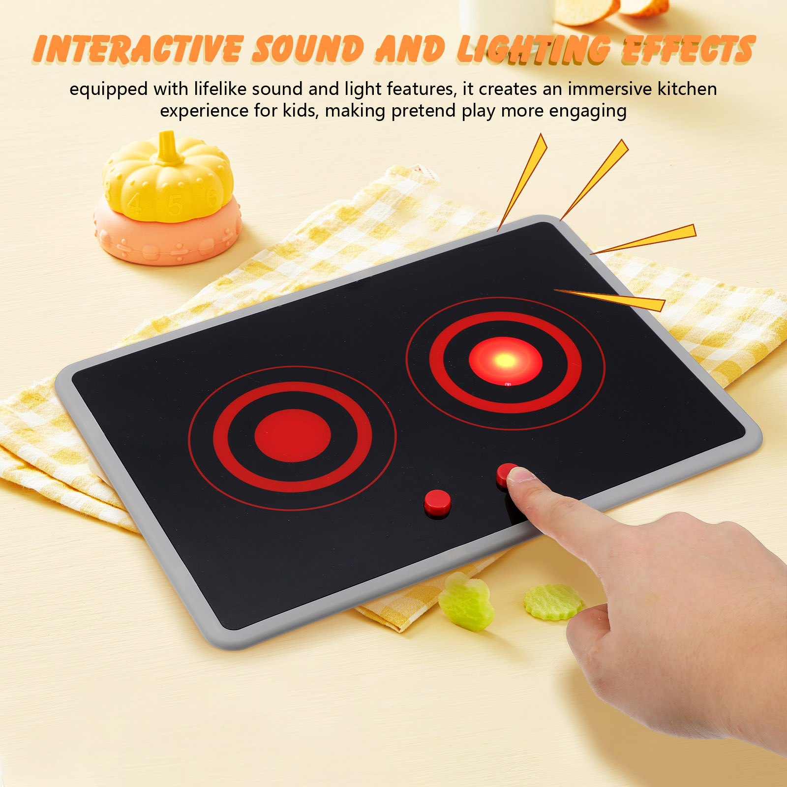 Kids Play Kitchen Appliance Re - огляд і ціна Kids Outdoor Kitchen Accessories