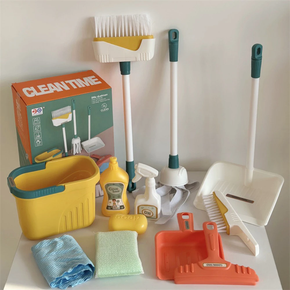12pcs/set Kids Cleaning Set Ho - огляд і ціна Kids Outdoor Broom