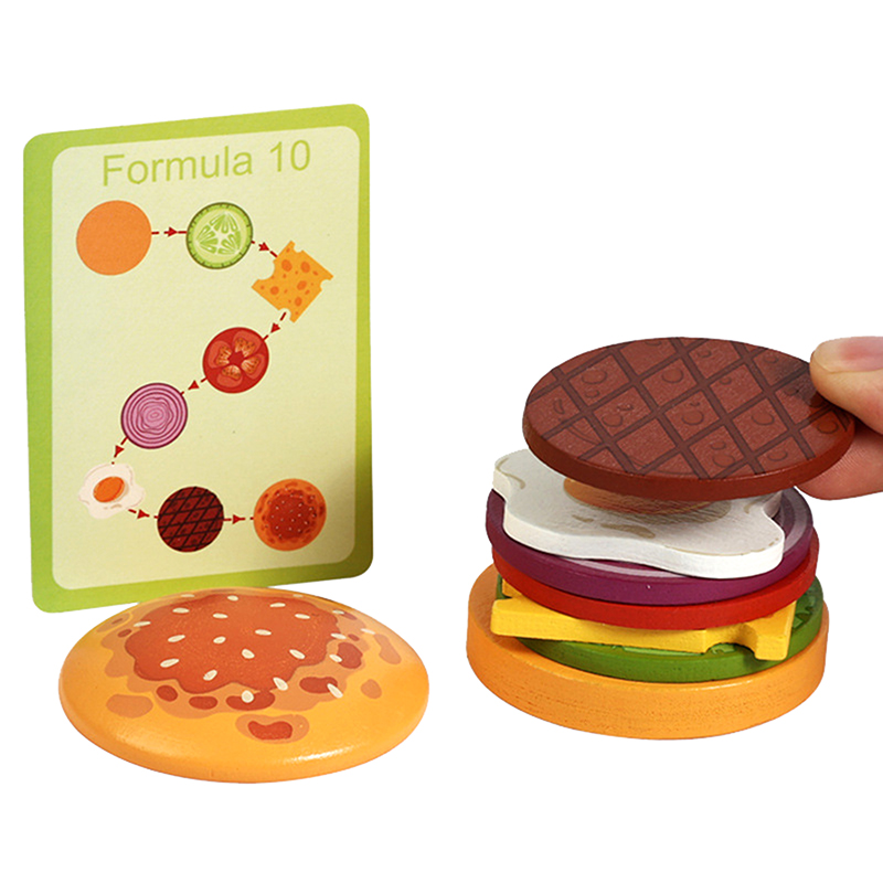 ·NewWooden Hamburg Sandwich St - огляд і ціна Kids Outdoor Kitchen Accessories