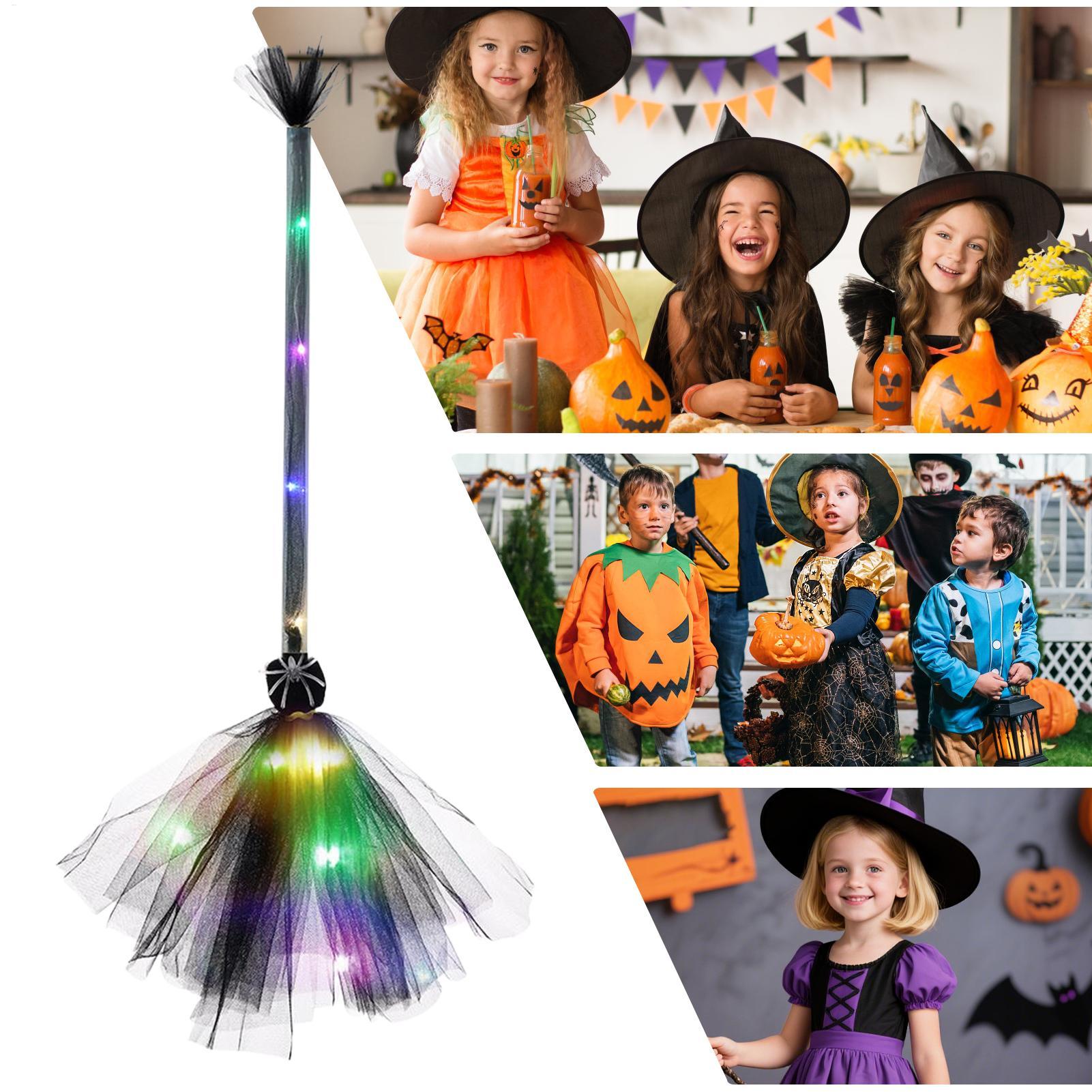 Witches Broom Mesh Battery Pow - огляд і ціна Kids Outdoor Broom