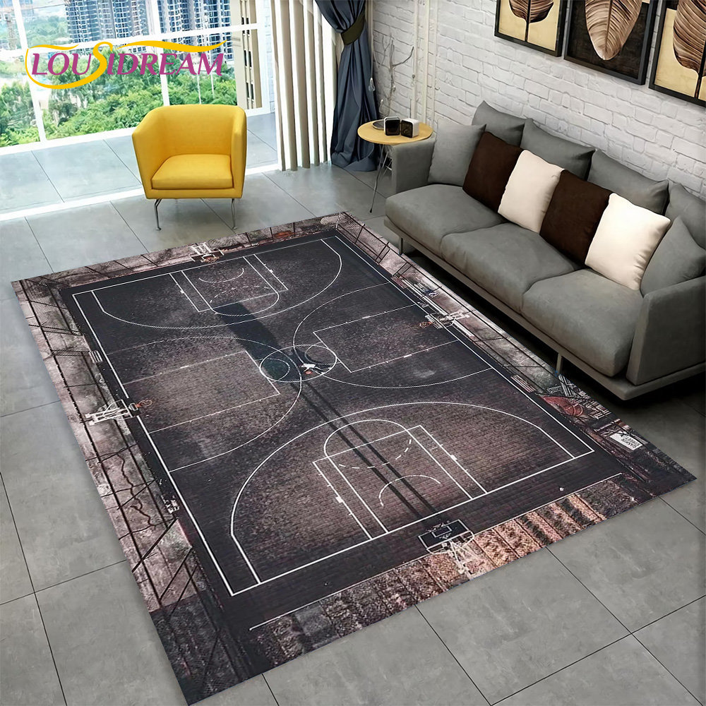 3D Basketball Cour Cartoon Are - огляд і ціна Kids Outdoor Area